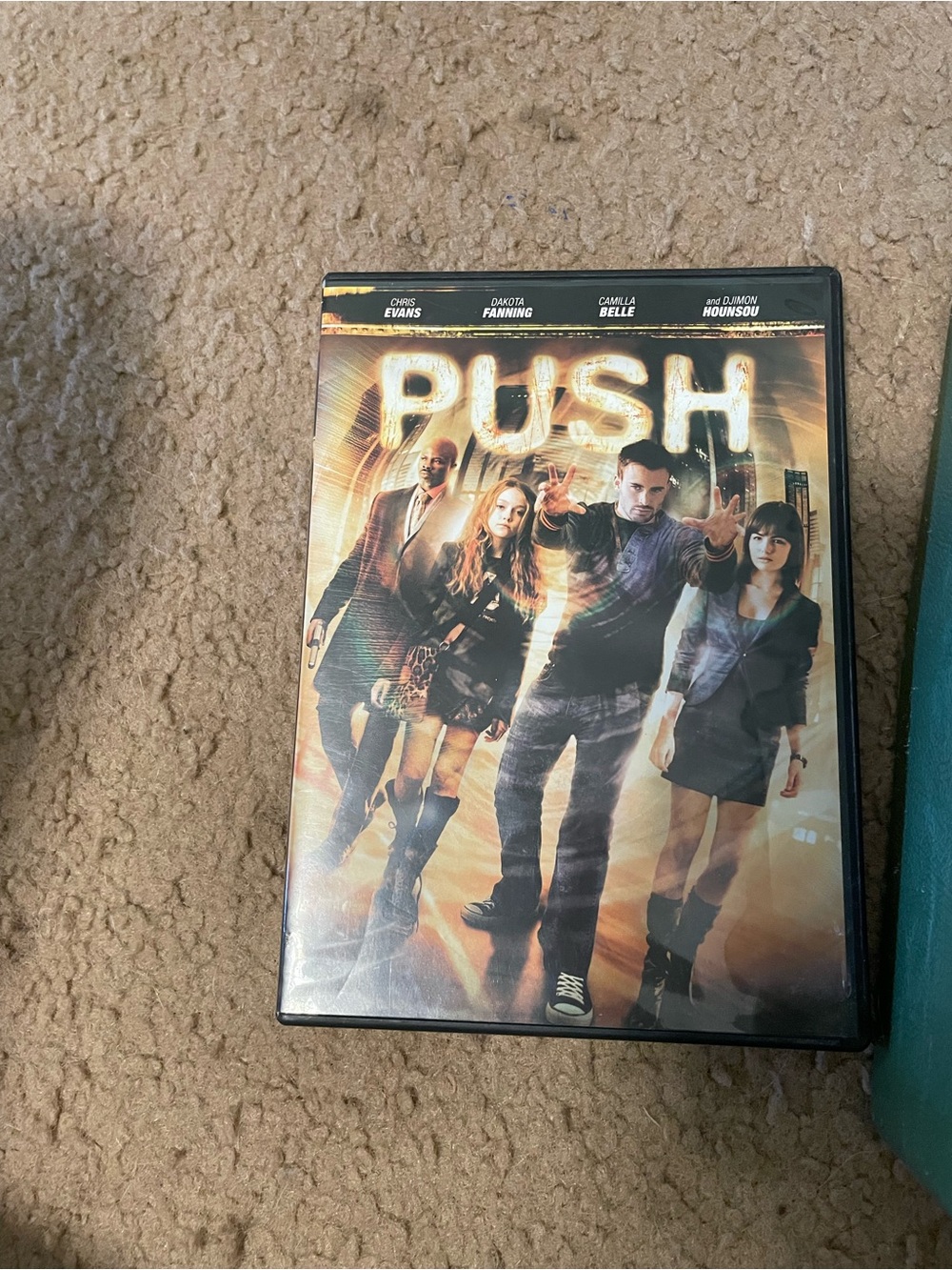Push (DVD) Movie - Black Cover